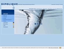 Tablet Screenshot of dipolique.de